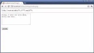 Beginner PHP Tutorial - 53 - Word Censoring Part 2