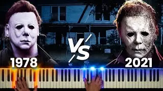 Michael Myers Theme Song - 1978 VS 2021 Halloween Theme (Piano & Synth)