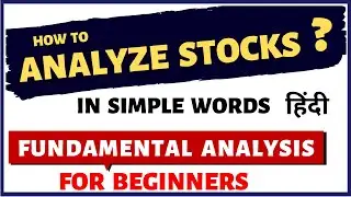 HOW to ANALYZE STOCKS (Fundamental Analysis) for BEGINNERS