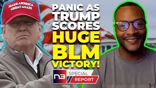 Dems Panic As DJT Scores Game-Changing  Leader Backing, Black Voters Fleeing Biden In Droves