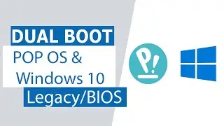 How to dual boot pop os 22.04 and windows 10 on legacy/bios system | 2023