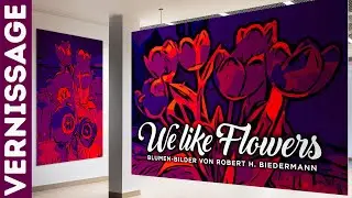 Flower art prints Vernissage „We-like-Flowers