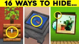 16 Best Ways To Hide Your Valuables in Minecraft!