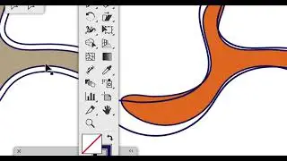 partie 03 ADOBE ILLUSTRATOR 2025… Un logo rapide en masquant des formes avec contour blanc