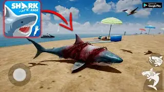 РЕЛИЗ СИМУЛЯТОР АКУЛЫ ОТ  R-USER GAMES НА АНДРОИД ОБЗОР SHARK RAGE ANDROID GAMEPLAY REALISTIC GAMES