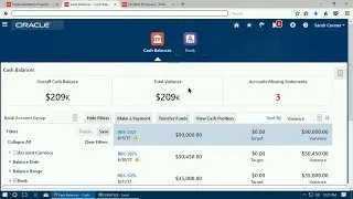 Oracle Fusion Cash Position - Hands On Demo - www.OracleErpGuide.com