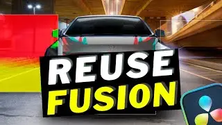 How to Save & Reuse Your Own Custom Presets in Davinci Resolve Fusion