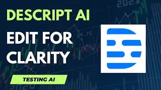 Remove Filler words with 1 CLICK | Descript AI - Edit for clarity