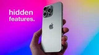 iPhone 15 Pro Hidden Features!