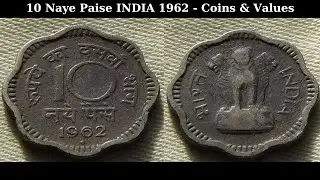 10 Naye Paise INDIA - 1962 Coins & Values