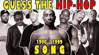 Guess the 90s Hip Hop Song | Best of Old School Rap Songs | Throwback Rap Classics