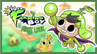 First Look: Super Farming Boy | Cuphead Meets Stardew Valley  #gifted