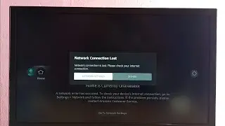 Amazon Fire TV Stick : How to Fix Network Connection Lost Error