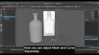 Maya 2020 Modeling Tutorial Bottle Turn CC on