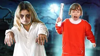 ЗОМБИ у меня ДОМА. Злая Училка превратилась в Зомби-Zombie Apocalypse