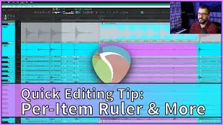 Quick Editing Tip: Per-Item Ruler and more in REAPER