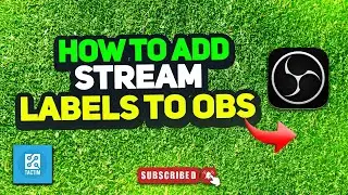 How to add stream labels to obs 2024