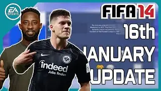 FIFA 14 Database Update 2021! 16th January Update Transfer, Fix Kit!! | FIFA 14