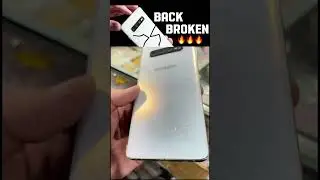 S10 Plus Back Broken 😞 #samsung #shortvideo #shorts