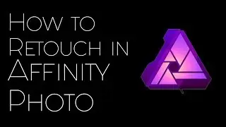 How to Retouch / Dodge & Burn in Affinity Photo for iPad Pro