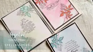 Let's make some quick sympathy cards using Sincere Sentiments stamp set