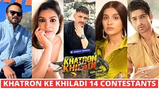 Khatron Ke Khiladi 14 Contestant Name List, Episode 1, KKK 14,  Khatron Ke Khiladi 14 2024 | Asim Ri