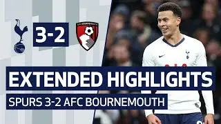 EXTENDED HIGHLIGHTS | SPURS 3-2 AFC BOURNEMOUTH | Deles double and Sissokos first at new stadium!