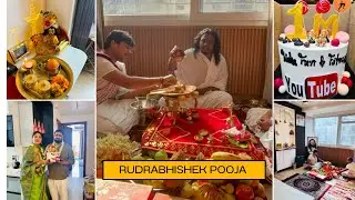 Rakhshabandhan wale din humne karwaya ghar mei rudrabhishek pooja