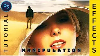 Photoshop Tutorial| Photo Manipulation photoshop | Hats & Desert manipulation in photoshop