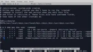 Linux Crontab. Harmonogram zadań