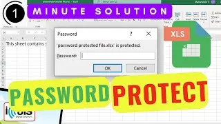 Password Protect Your Excel File in Seconds | Microsoft Excel Help | iCals Digital Solutions