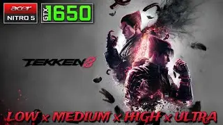 Tekken 8 - GTX 1650 Benchmark | Acer Nitro 5 Gaming Test | Ryzen 5 3550H