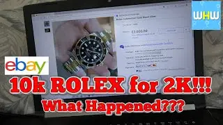 I Bought a $15K ROLEX Watch for £2K on eBay...What Happened???