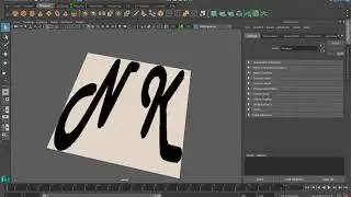 Maya: Remove unwanted background from 2D outline art (part 2)