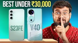 Samsung S23 FE vs Vivo V40 *Full Comparison* ⚡ Best Camera Phone Under 30K? 😱