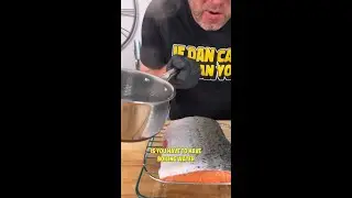 How To Remove Salmon Skin The Dan-O Way!