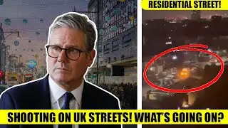 SHOCKING Footage Shows SHOOTING On UK Residential Street!