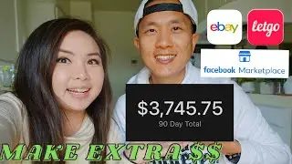 How to Sell Stuff You Dont Need Around the House | $3,745 in 90 Days!