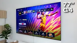 LG G4 OLED 77" – Best TV in 2024? (Full Setup & First Impressions)