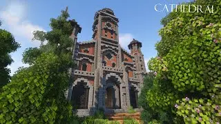 Cathedral on an Island - A Minecraft Showcase [+ Download]