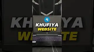 Top 4 Secret Website You Must Know 😱 - Khufiya Website 😍 | Must Try 