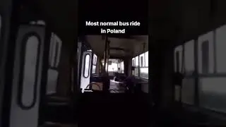 нормальная поездка на автобусе в Польше:     #memes #transport #poland #мем