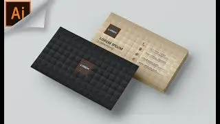 Creative Business Card Design in Adobe Illustrator CC