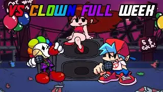 Friday Night Funkin' - VS Clown(Not Tricky) {Full Week} [Mod Showcase]