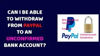 Can I be able to withdraw money from paypal to my Dollar Bank account without Confirmation ?