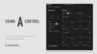 Using A Control with the A Series | ADAM Audio