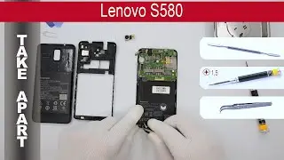 How to disassemble 📱 Lenovo S580, Take Apart, Tutorial