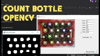 Count Bottle OpenCV C++