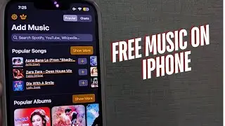 Free Music Application for iPhone in IOS 18.3.1