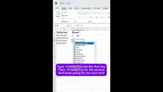 Excel Check Marks in 30 Seconds!